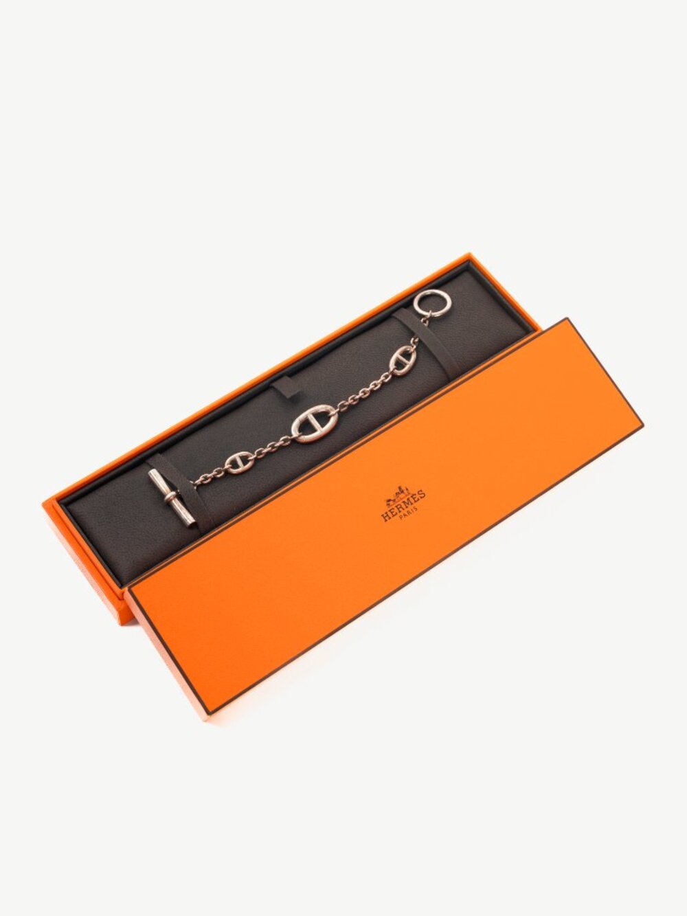 Hermes Farandole Sterling Silver Chaine d'Ancre Bracelet